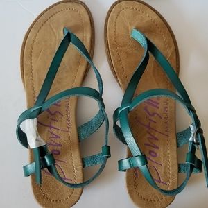 New Blowfish Malibu Berg Lagoon Sandals, Size 8.5